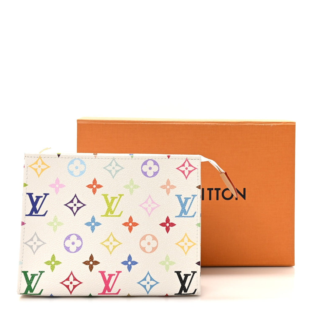 Louis Vuitton LV X TM Monogram Multicolor Toiletry Pouch 19 White