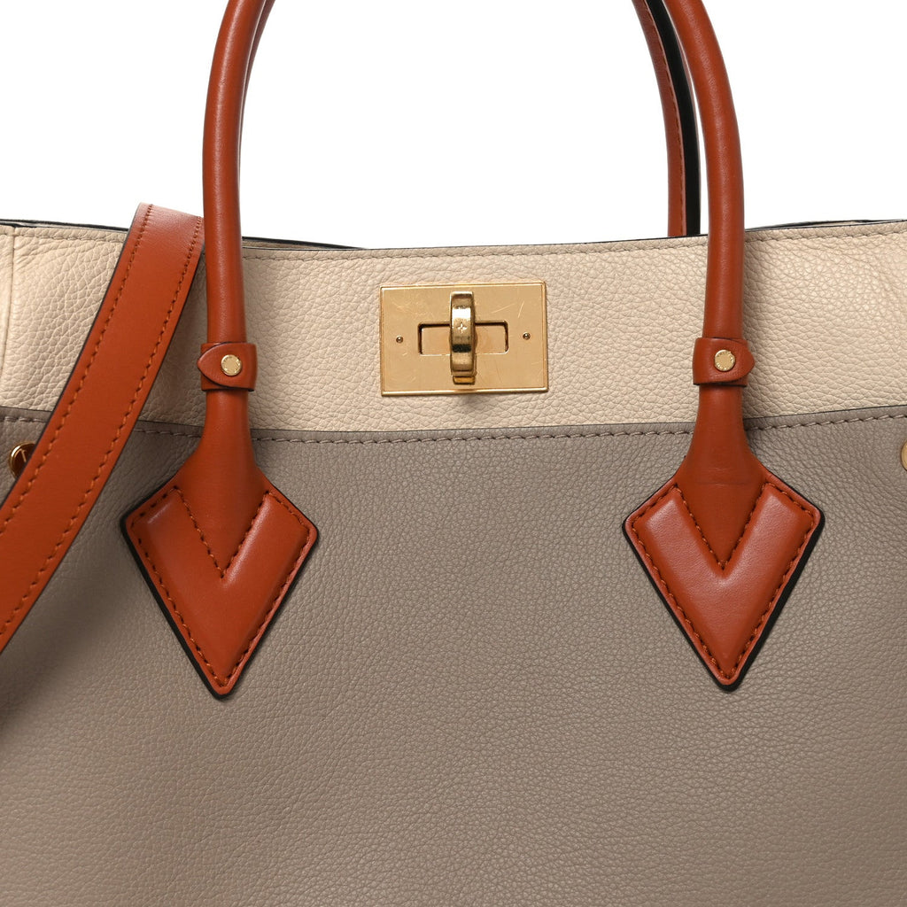 Louis Vuitton Calfskin Monogram Tufting On My Side Galet
