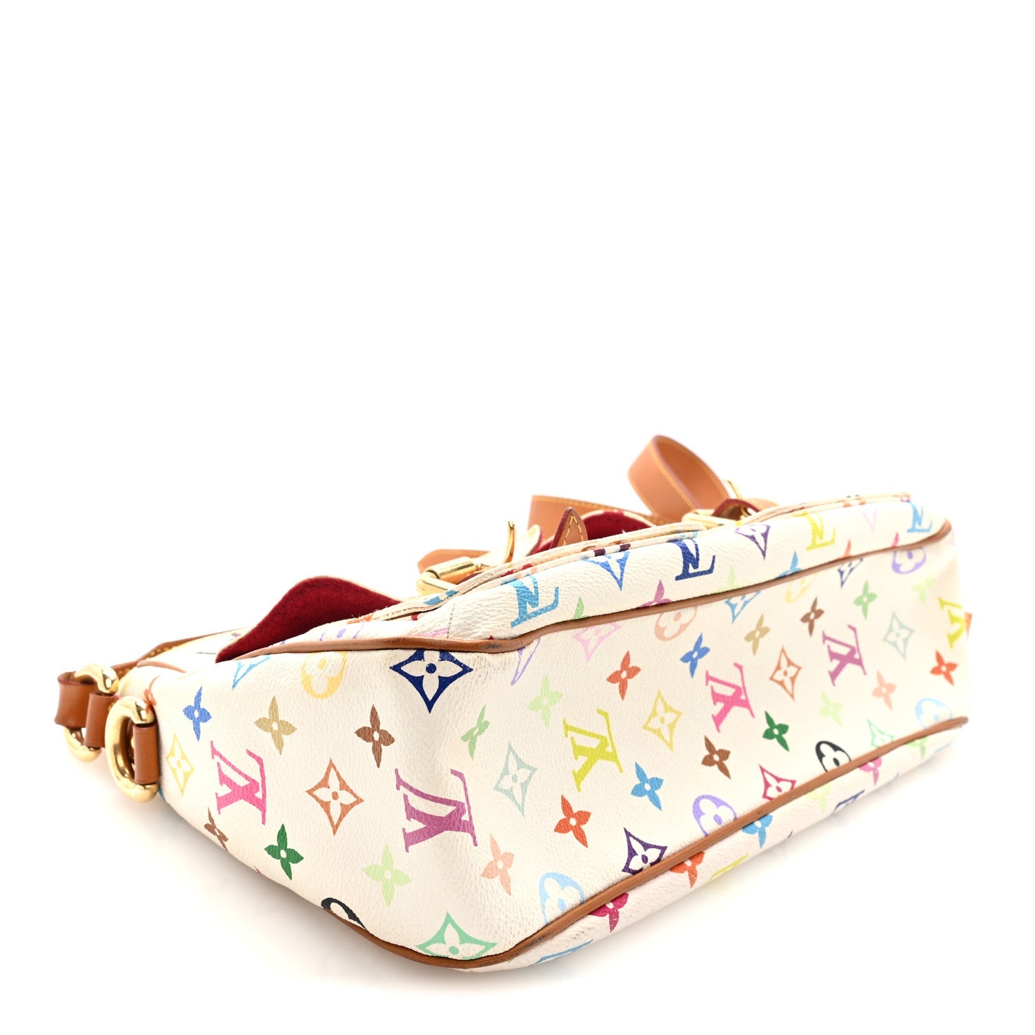 Louis Vuitton Monogram Multicolor Lodge GM White