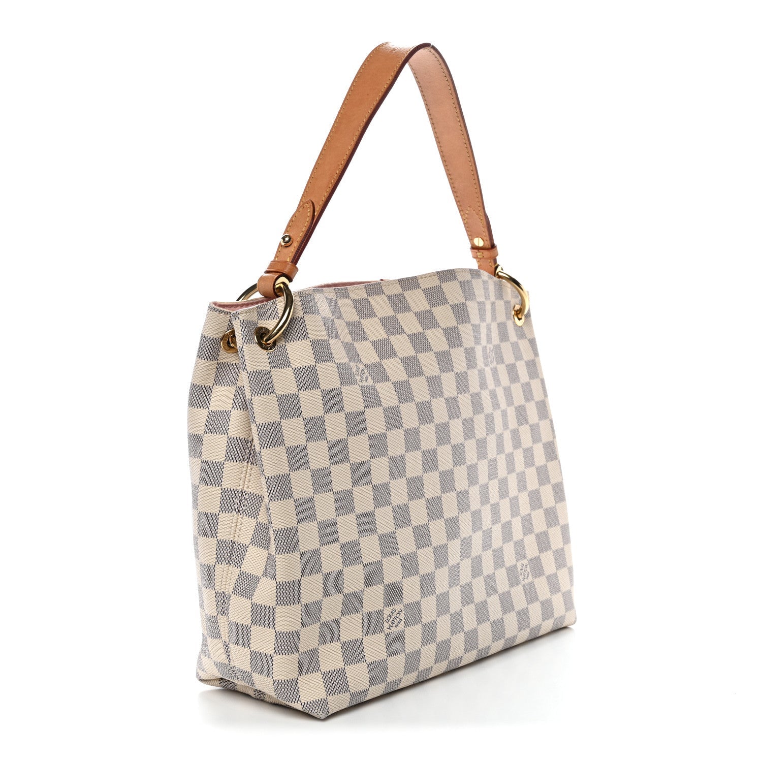 Louis Vuitton Damier Azur Graceful PM Rose Ballerine