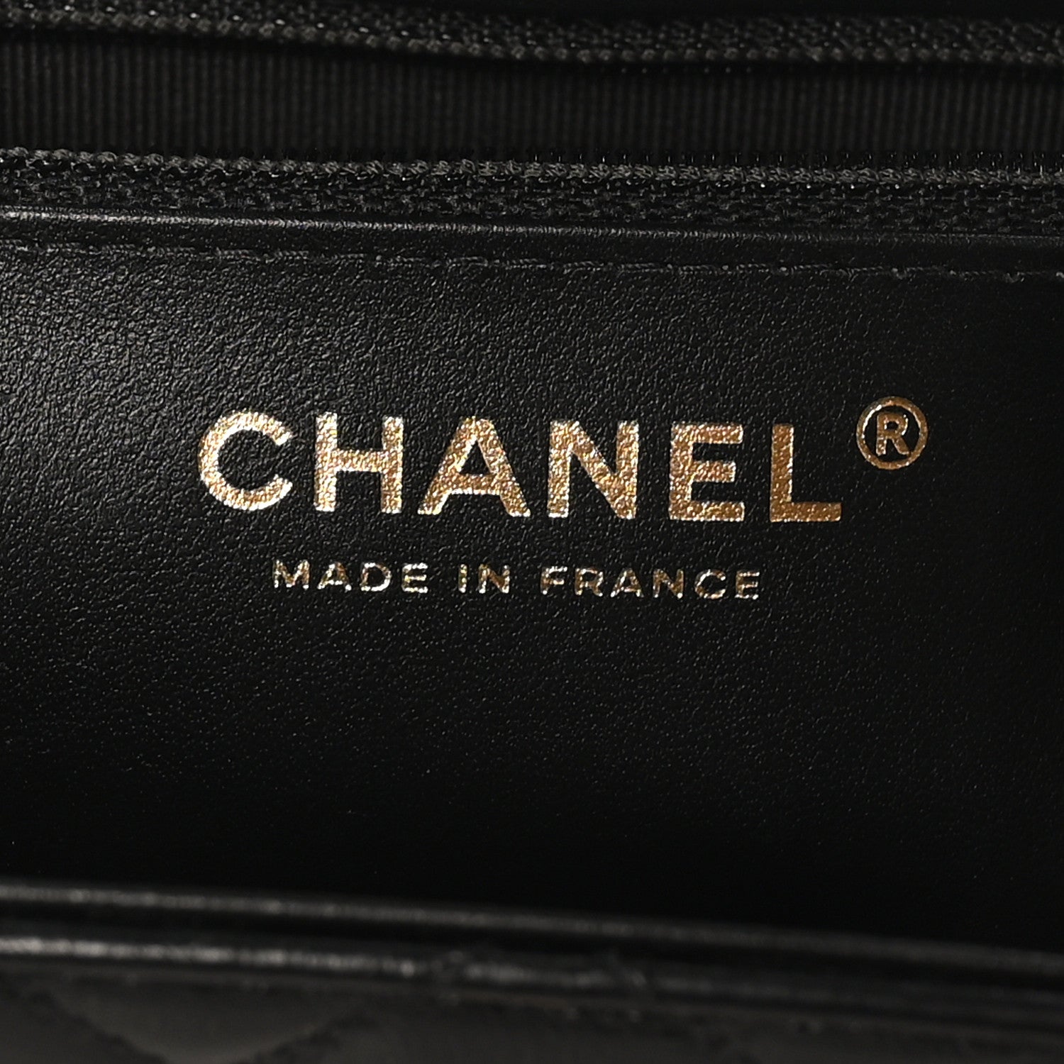 Chanel Shiny Aged Calfskin Quilted Nano Kelly Shopper Black