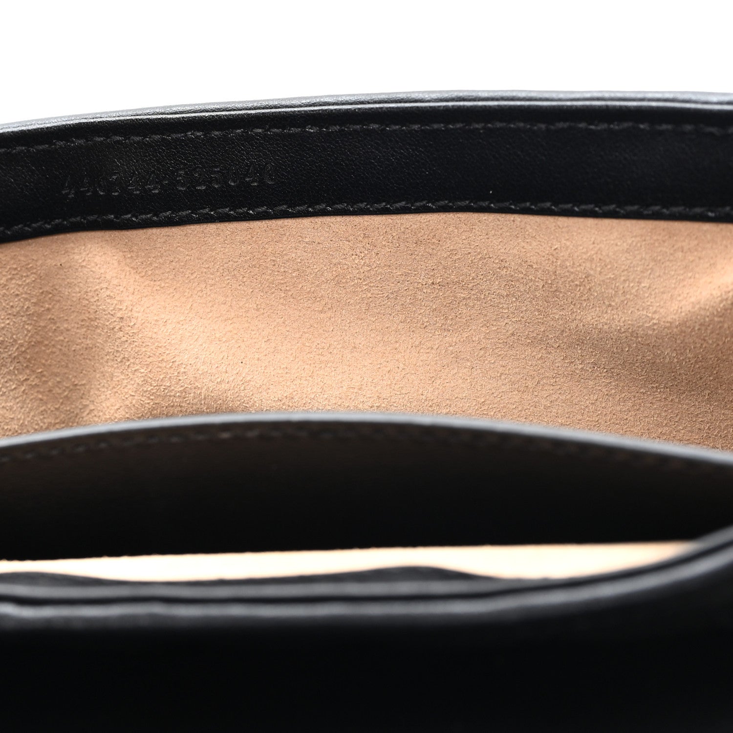 Gucci Calfskin Matelasse Aria Mini GG Marmont Shoulder Bag Black