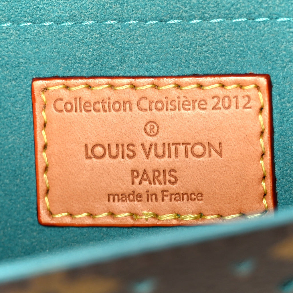 Louis Vuitton Monogram SC Flore Saumur Teal