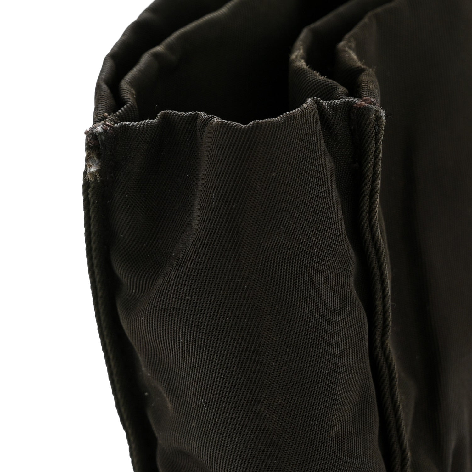 Prada Tessuto Nylon Shopping Tote Bruciato