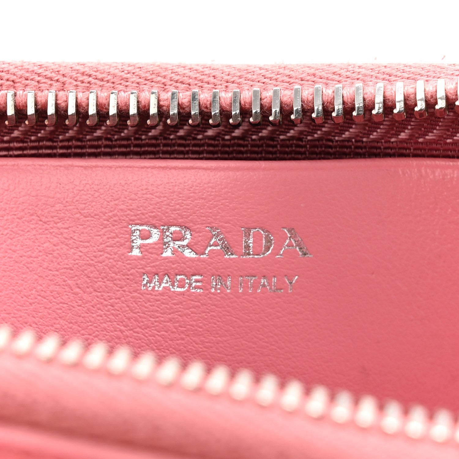 Prada Saffiano Mini Triangle Crossbody Pouch Petalo