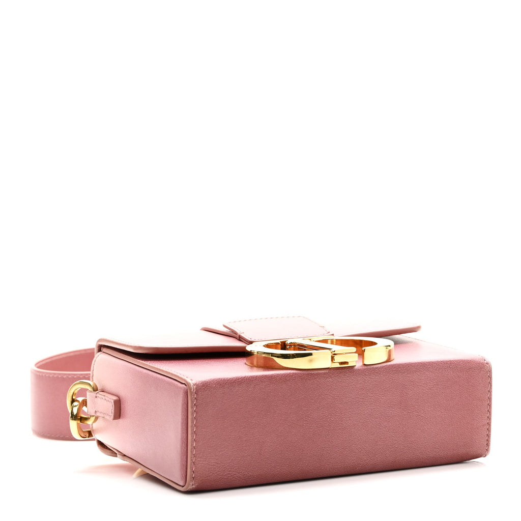 Christian Dior Gradient Smooth Calfskin Gradient 30 Montaigne Box Bag Rose Multicolor