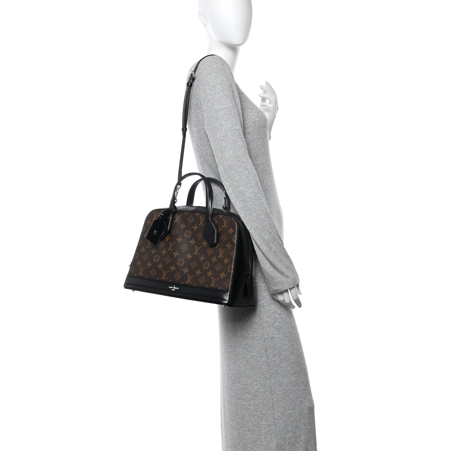 Louis Vuitton Monogram Dora MM Black