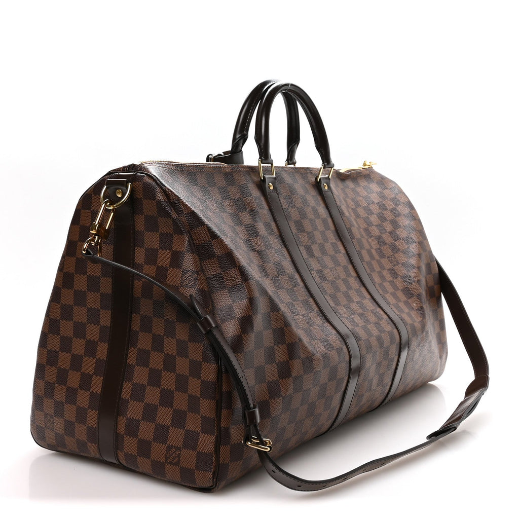 Louis Vuitton Damier Ebene Keepall Bandouliere 55