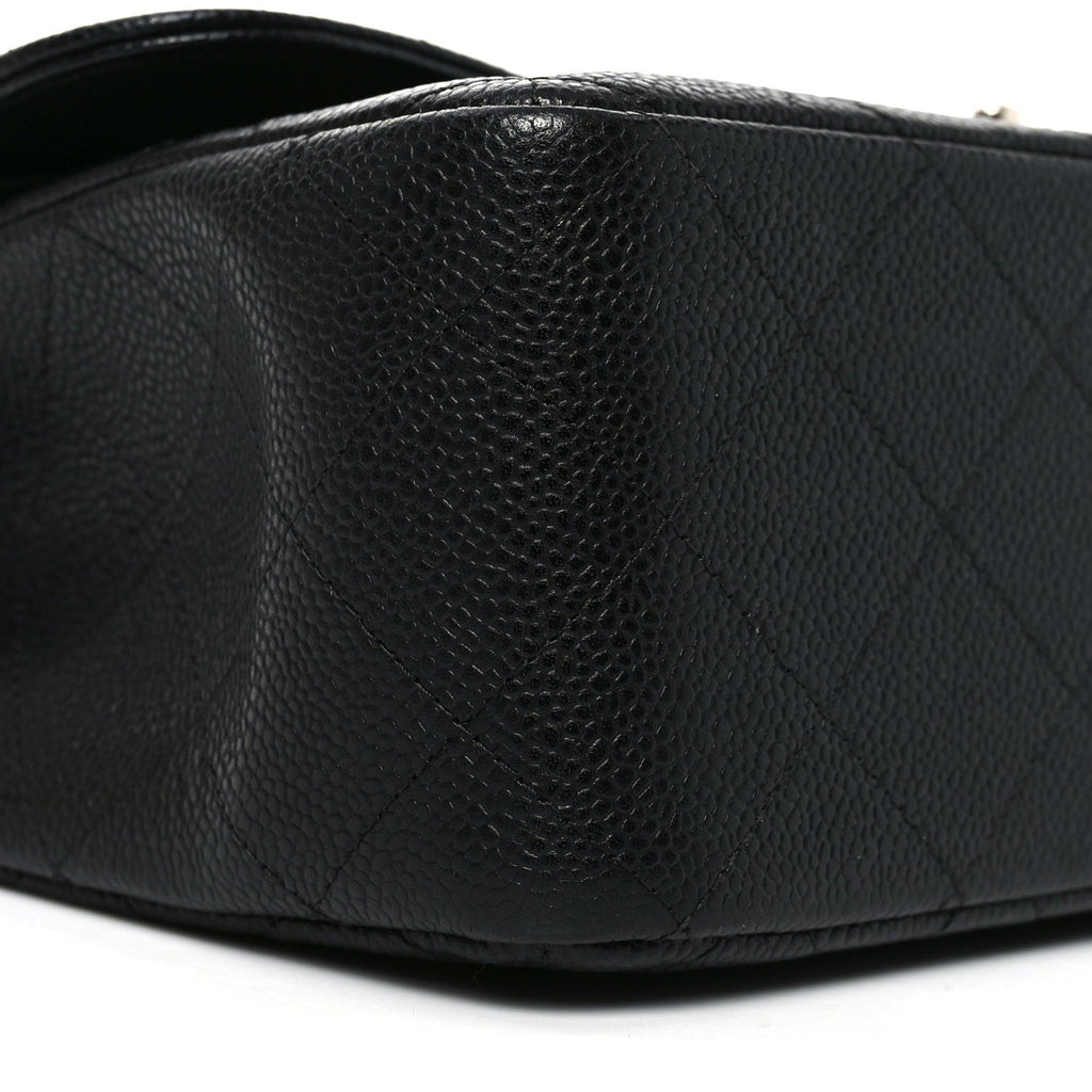 Chanel Caviar Quilted Jumbo Double Flap Black