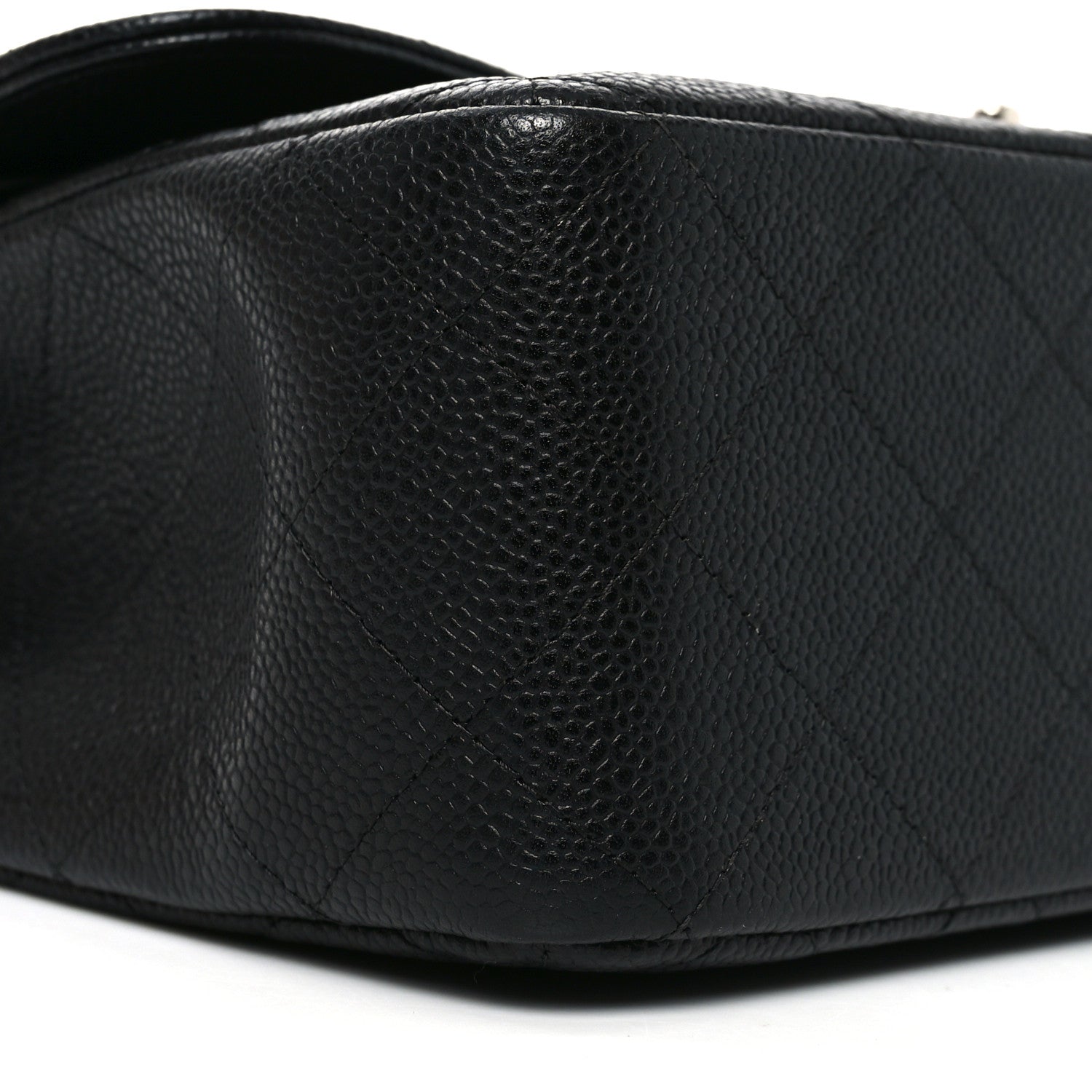 Chanel Caviar Quilted Jumbo Double Flap Black