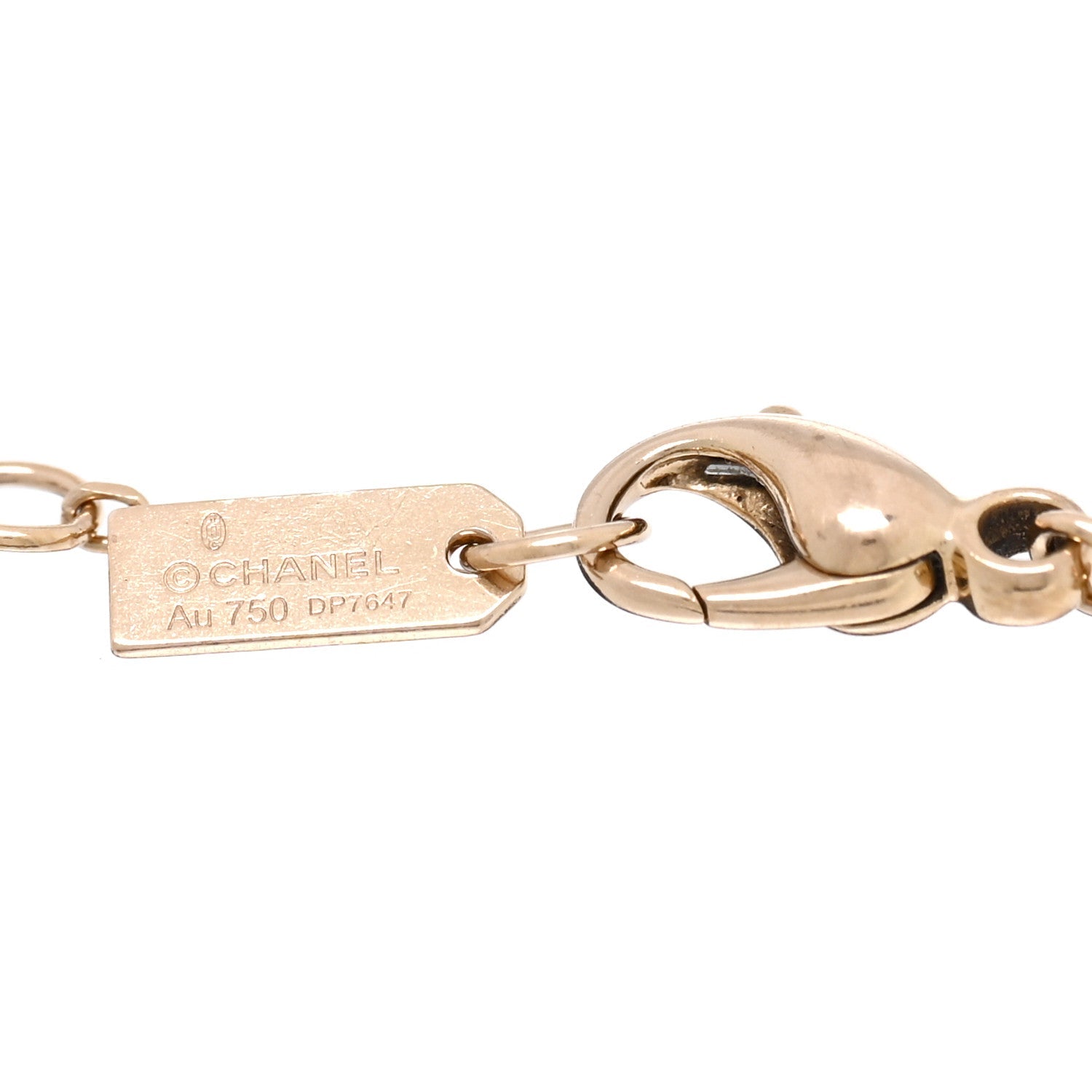 18K Beige Gold Diamond Extrait de No 5 Bracelet