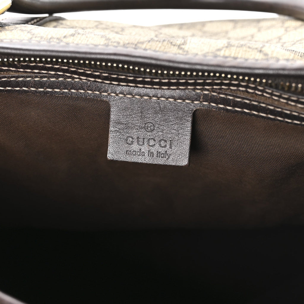 Gucci GG Plus Monogram Medium Joy Tote Dark Brown
