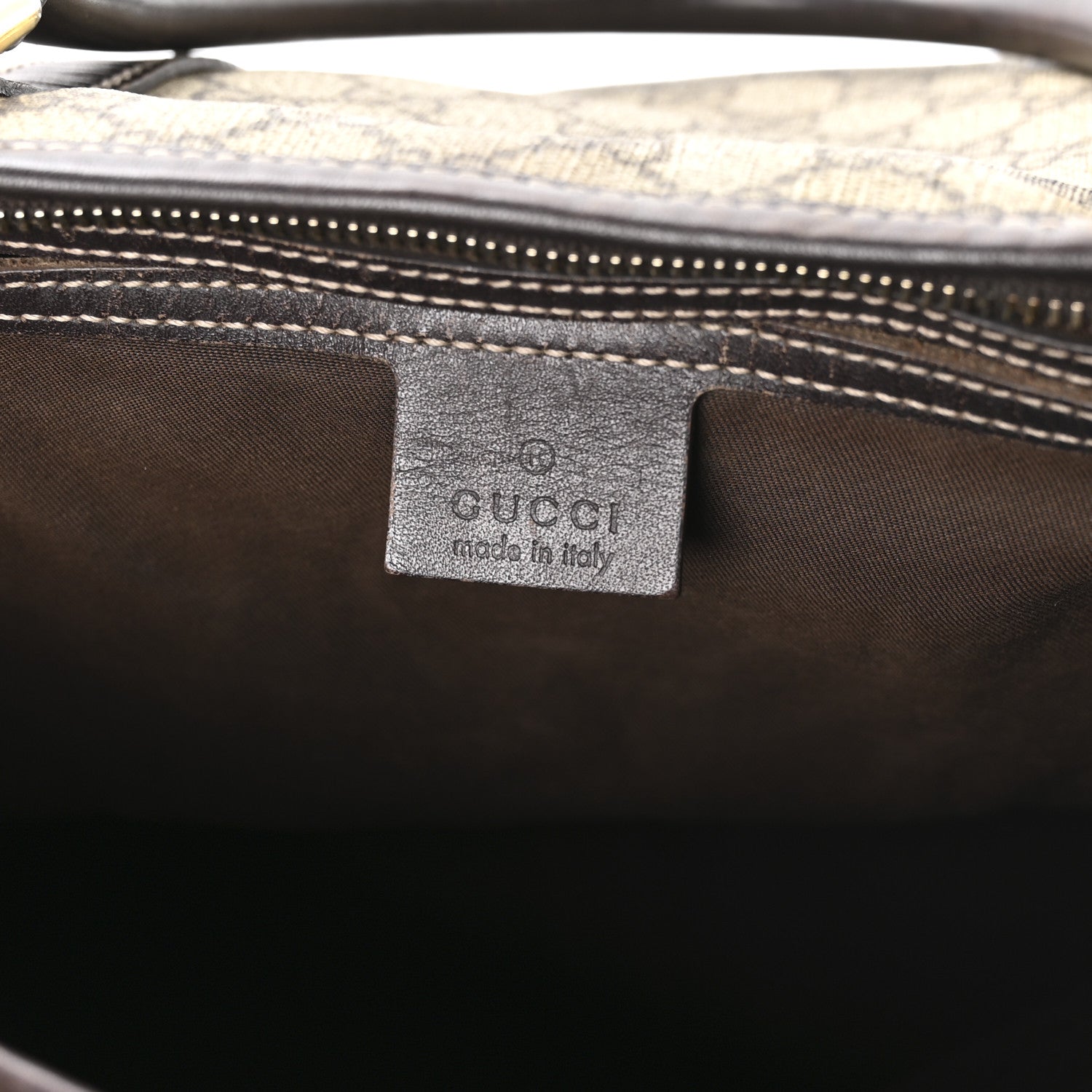 Gucci GG Plus Monogram Medium Joy Tote Dark Brown