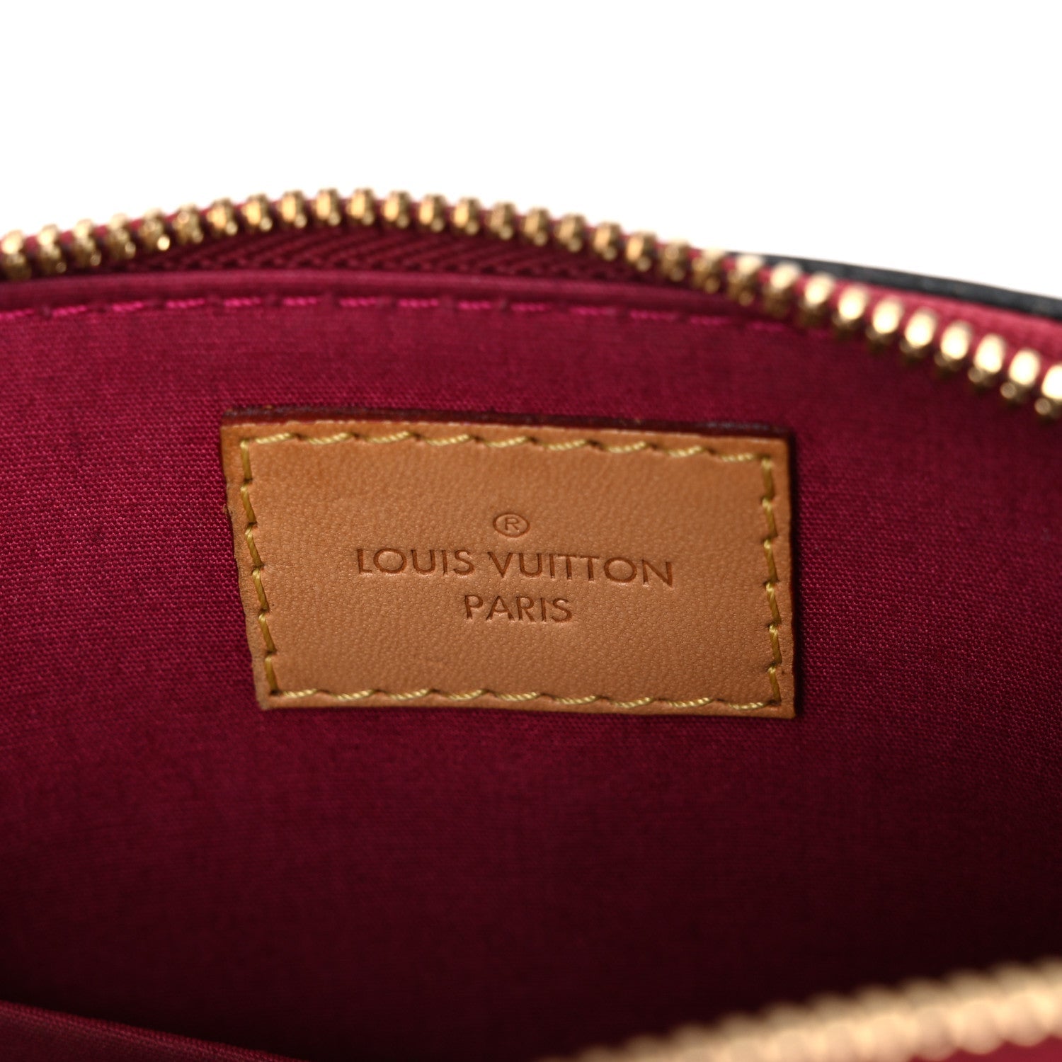 Louis Vuitton Vernis Alma BB Rose Indien