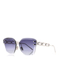 Louis Vuitton Metal LV Jewel Sunglasses Z2142U Silver Grey