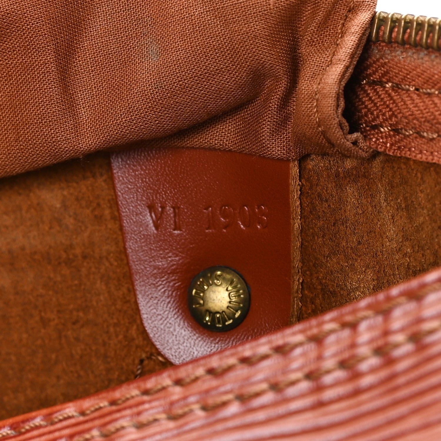 Louis Vuitton Epi Speedy 30 Kenyan Fawn