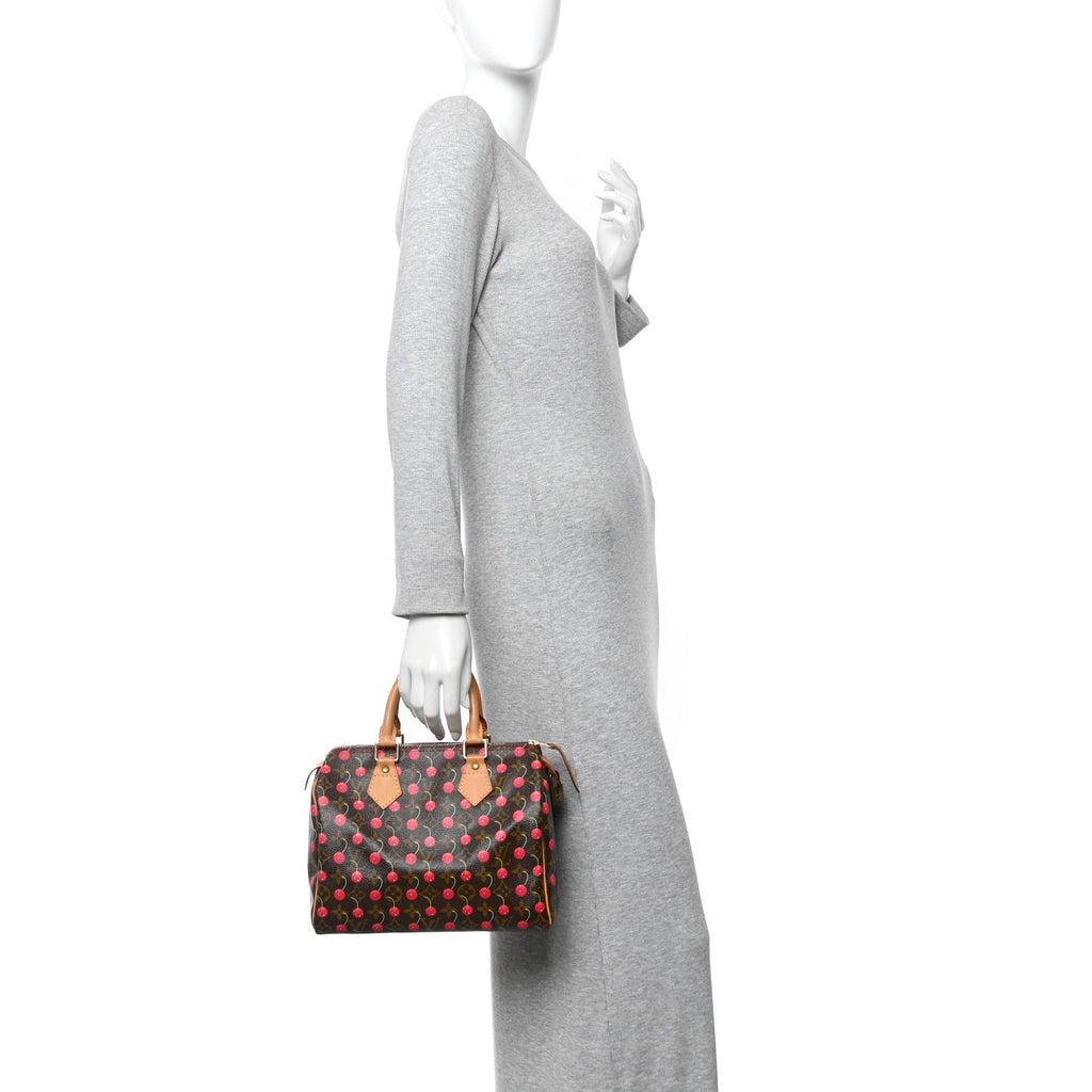 Louis Vuitton Monogram Cerises Speedy 25