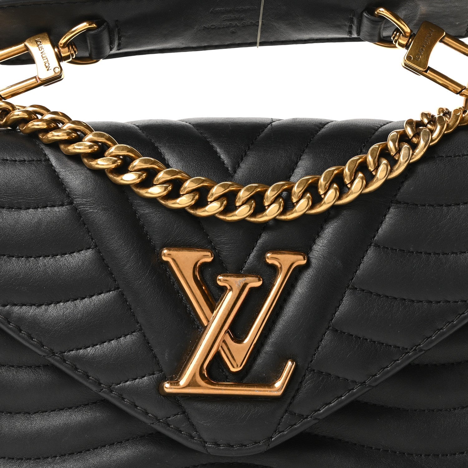 Louis Vuitton Calfskin New Wave Chain PM Black