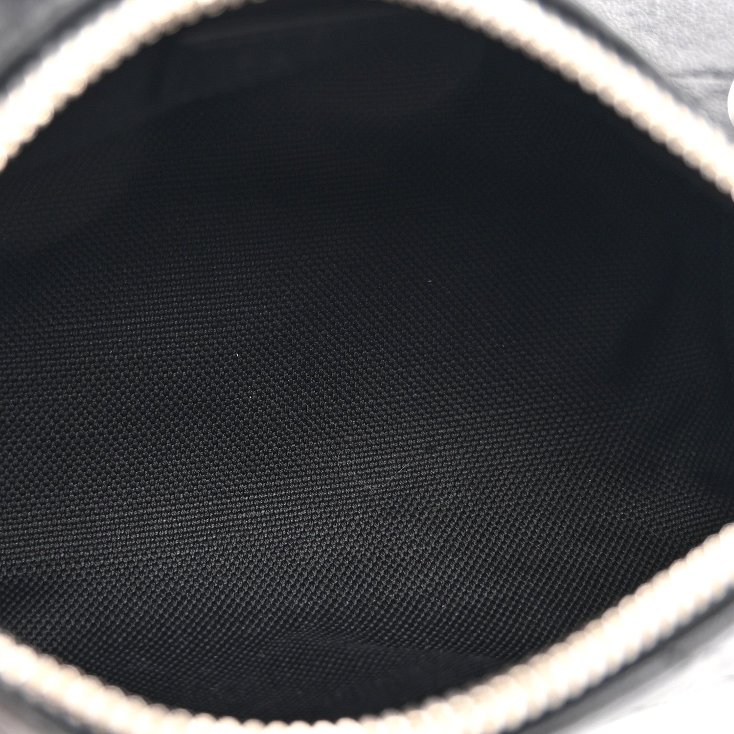 Gucci Sakai Be Green Calfskin Diagonal Stitched Mini Blondie Barrel Shoulder Bag Black