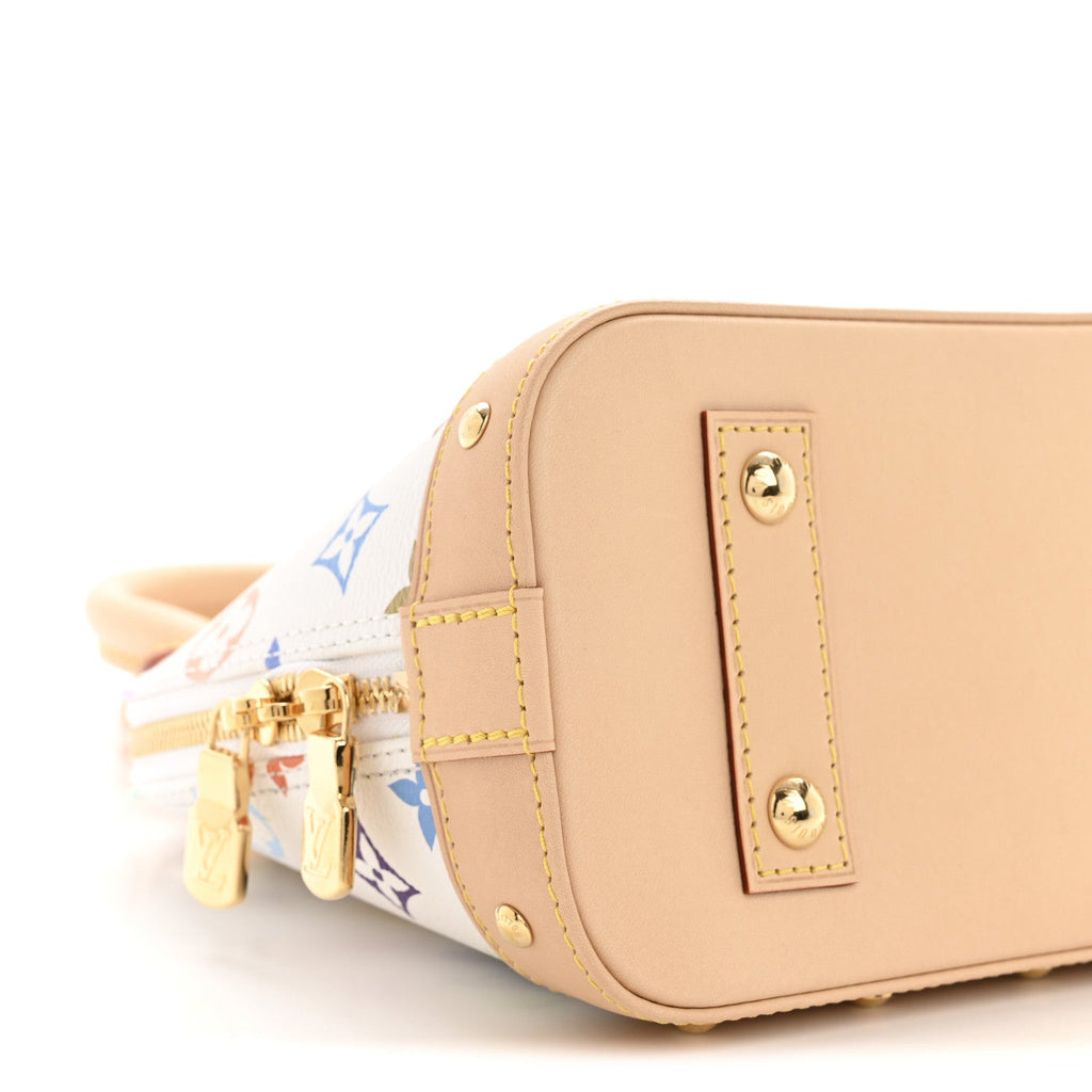 Louis Vuitton LV x TM Monogram Multicolor Alma BB White