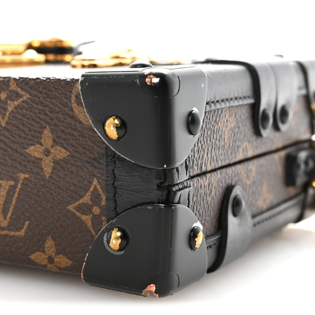 Louis Vuitton Monogram Petite Malle Black