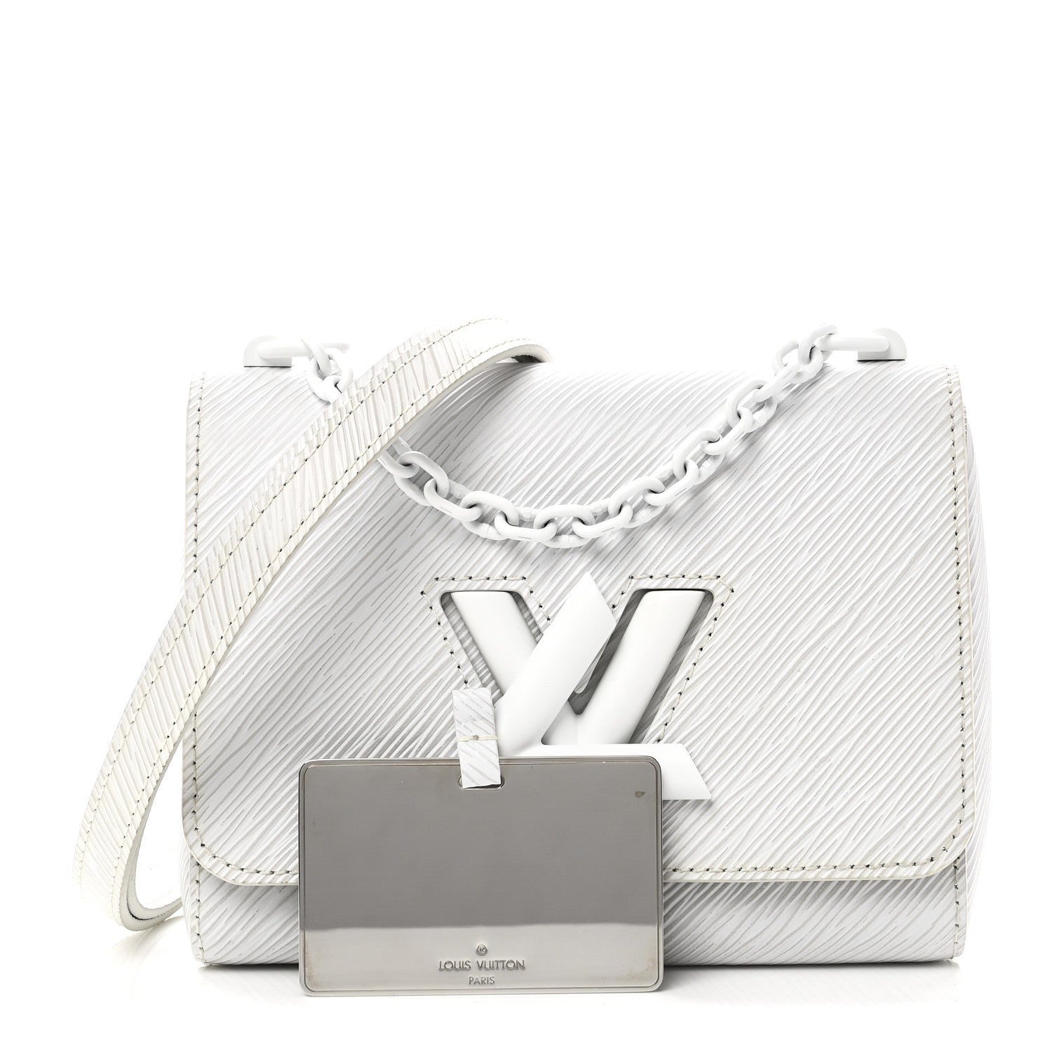 Louis Vuitton Epi Twist Shoulder Bag PM Matte White