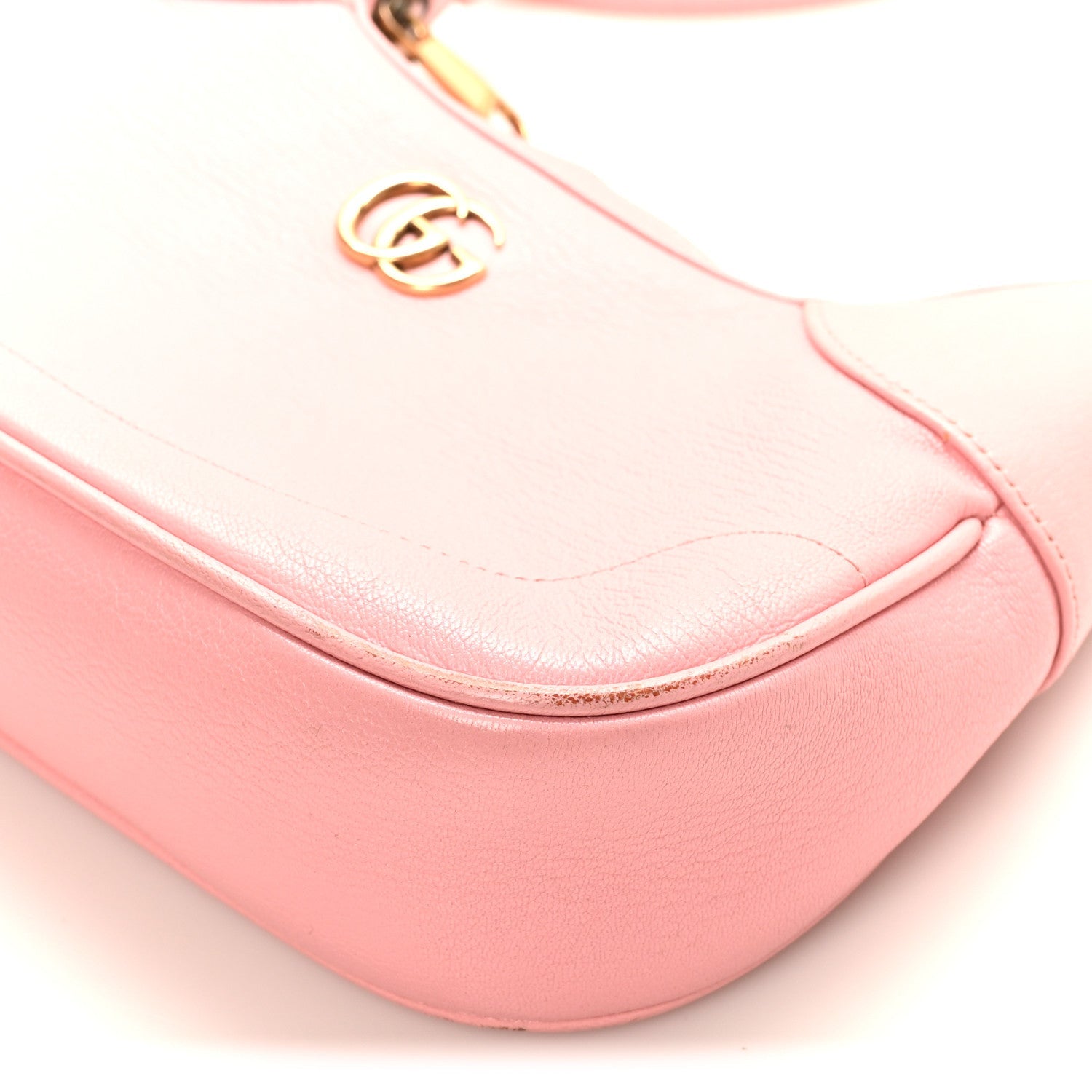 Gucci Goatskin Small Aphrodite Shoulder Bag Wild Rose