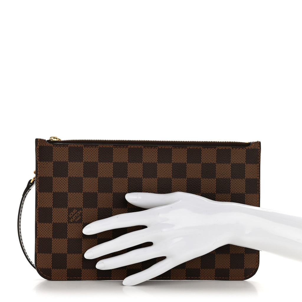 Louis Vuitton Damier Ebene Neverfull MM GM Pochette