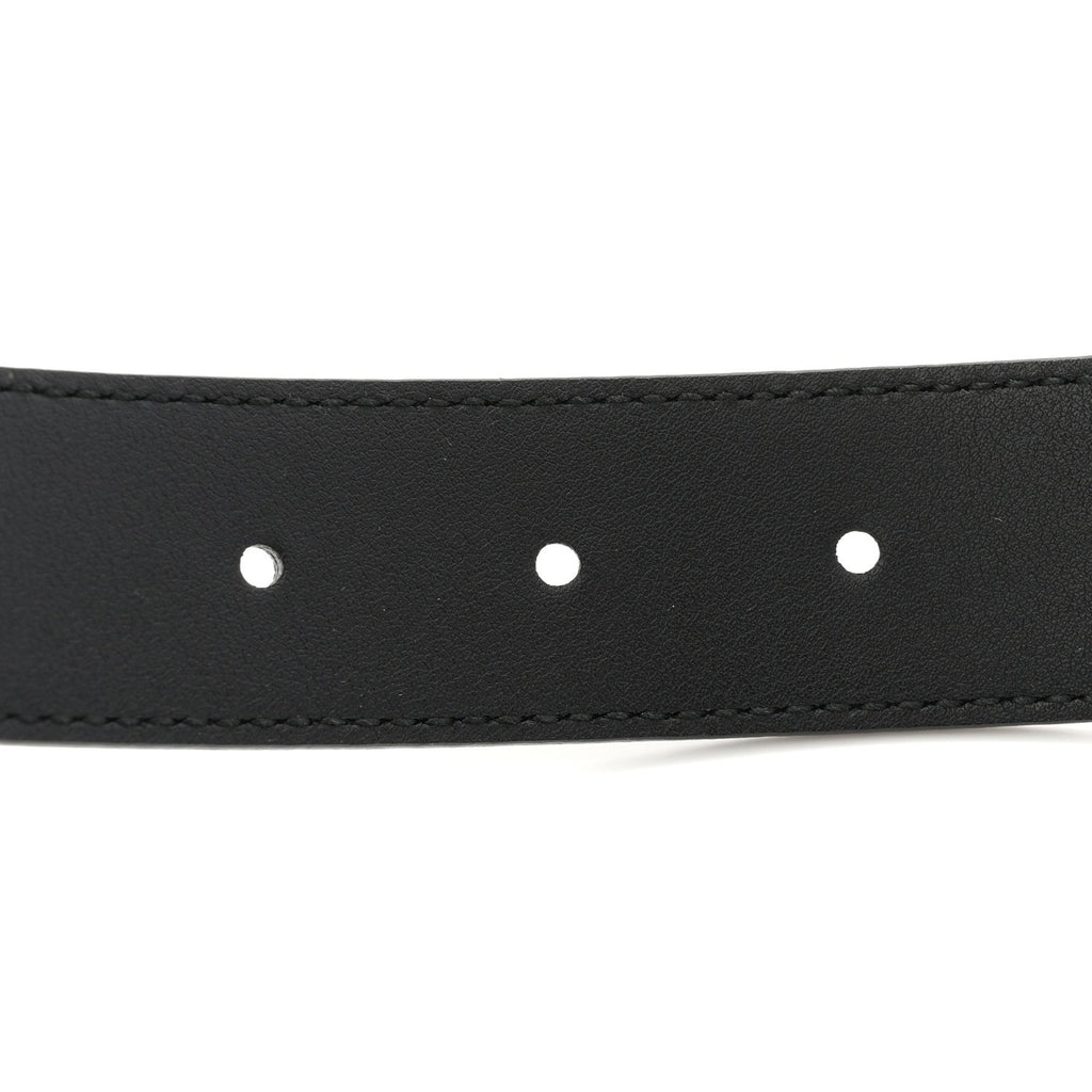 Gucci Calfskin Double G 30mm Belt 90 36 Black