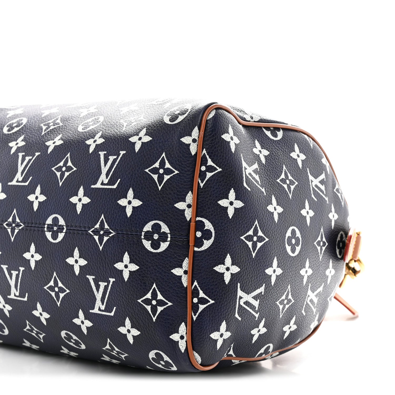 Louis Vuitton Calfskin Monogram Speedy P9 Bandouliere 30 Indigo