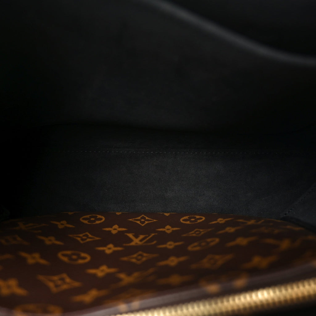 Louis Vuitton Monogram Flower Tote Black