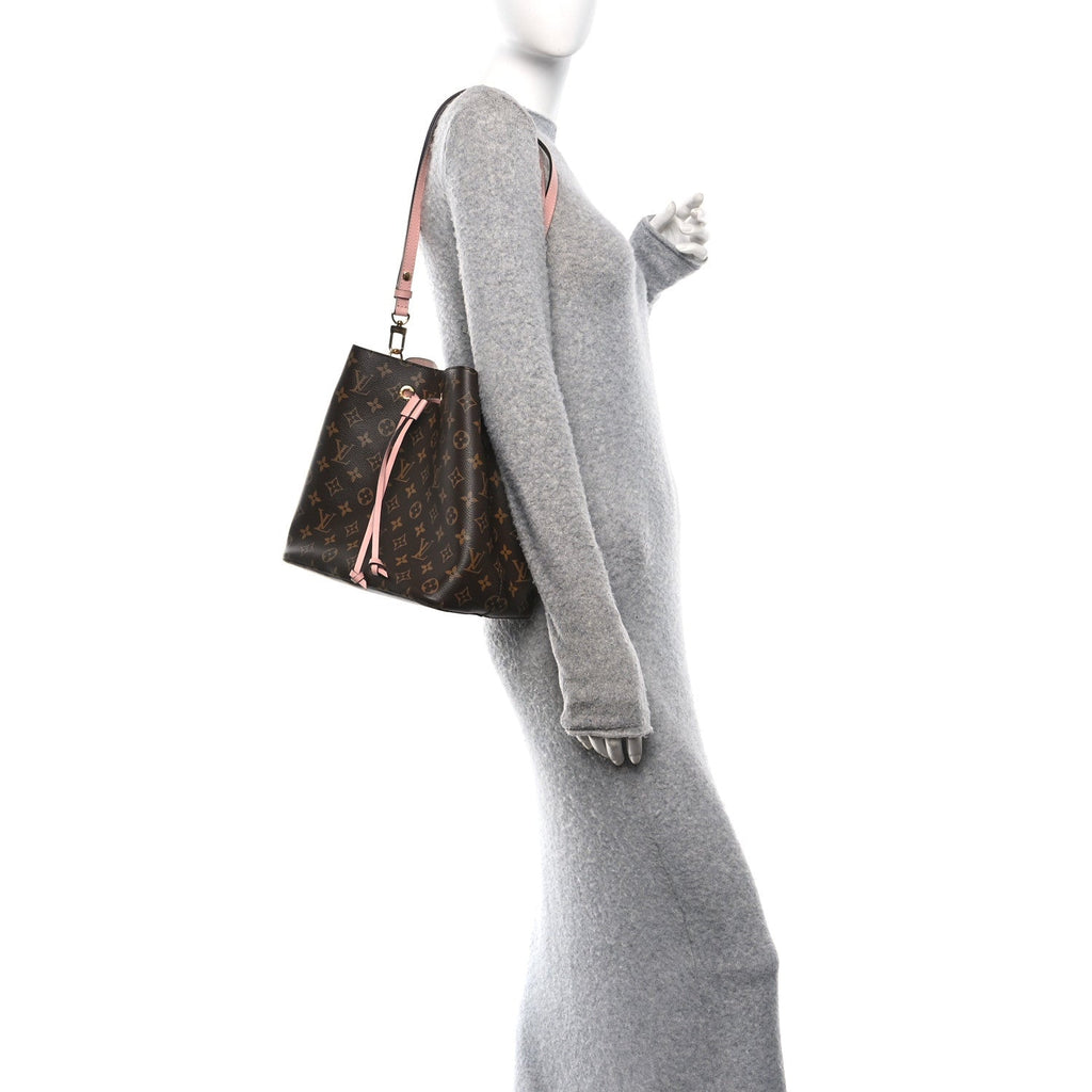 Louis Vuitton Monogram Neonoe MM Rose Poudre
