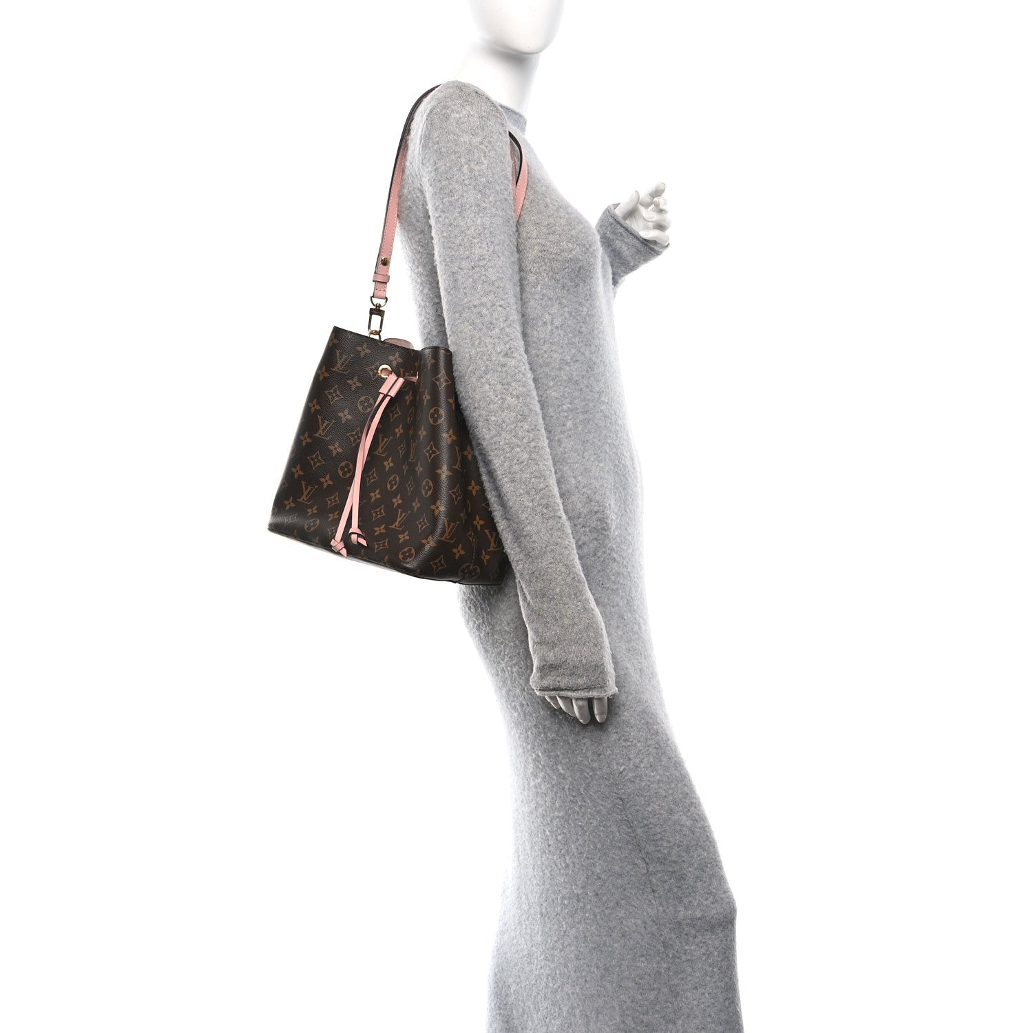 Louis Vuitton Monogram Neonoe MM Rose Poudre