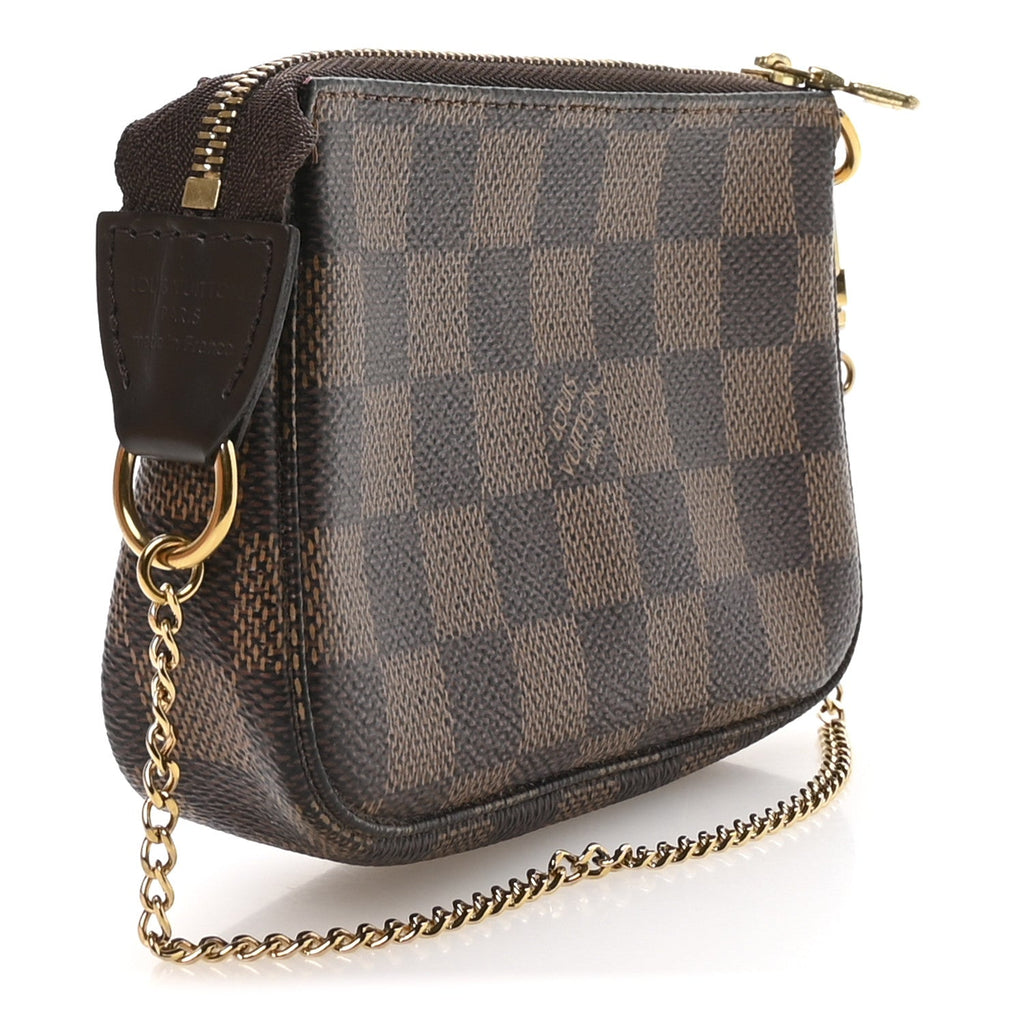 Louis Vuitton Damier Ebene Mini Pochette Accessories