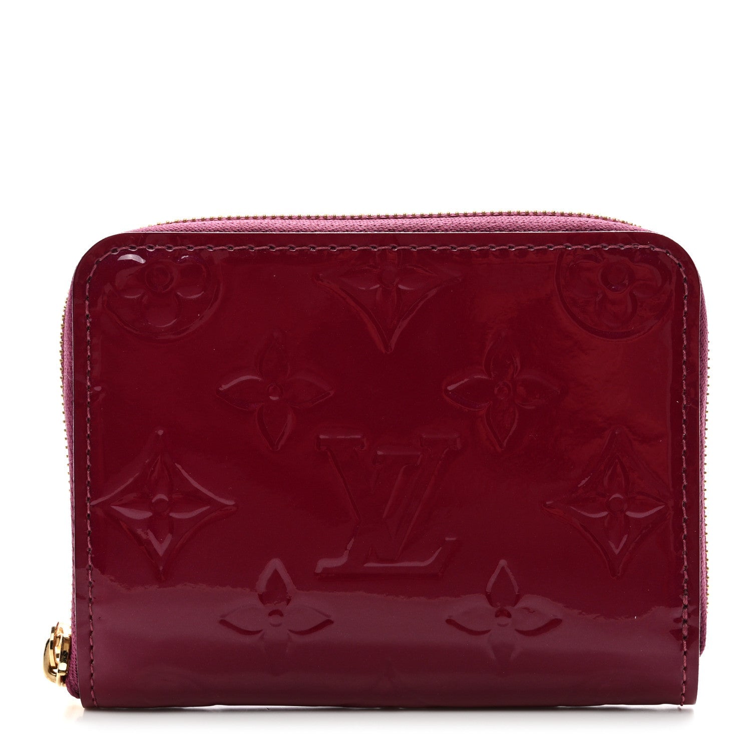 Louis Vuitton Vernis Zippy Coin Purse Magenta