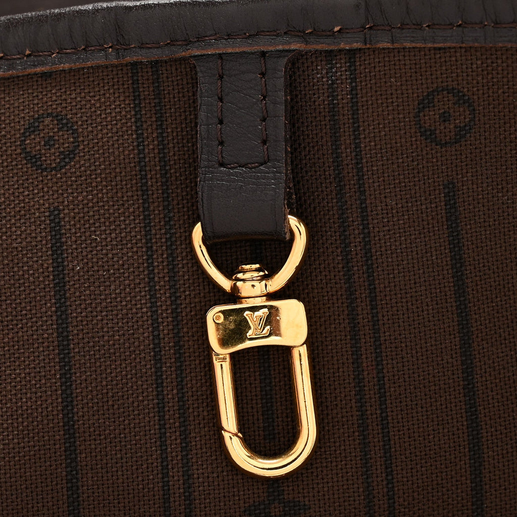 Louis Vuitton Monogram Idylle Neverfull MM Fusain