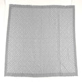Louis Vuitton Silk Wool Monogram Infra Shawl Blue