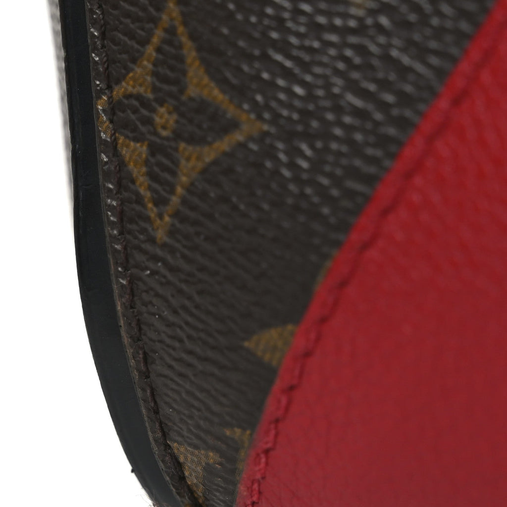 Louis Vuitton Calfskin Monogram Kimono Tote Cherry