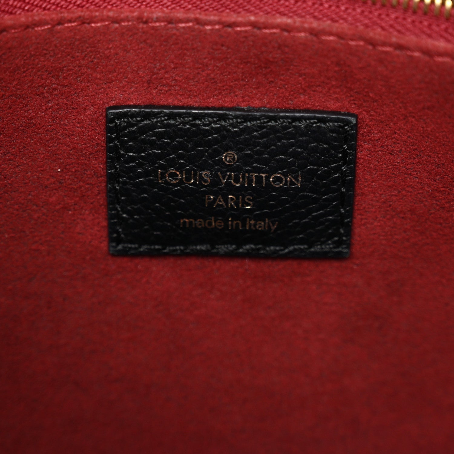 Louis Vuitton Empreinte Monogram Giant Onthego PM Black Beige