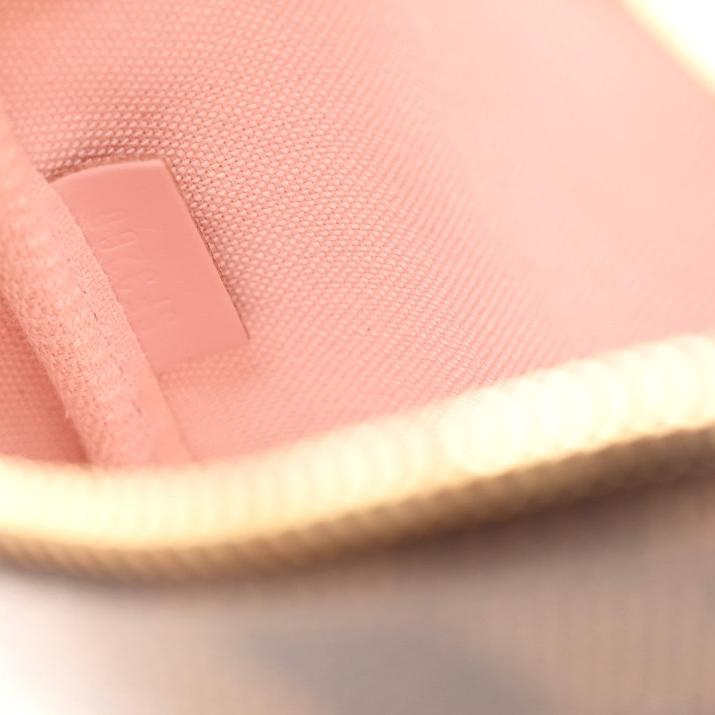 Louis Vuitton Damier Ebene 2020 Christmas Animation Big Wheel Mini Pochette Accessories Rose Ballerine