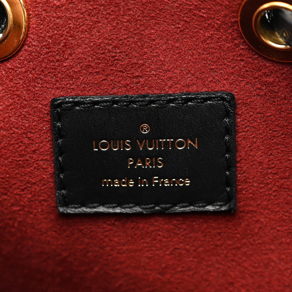 Louis Vuitton Empreinte Monogram Giant Neonoe MM Black Beige