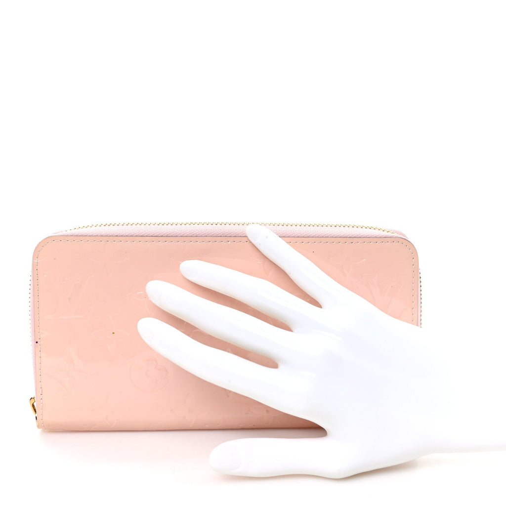 Louis Vuitton Vernis Zippy Wallet Rose Ballerine