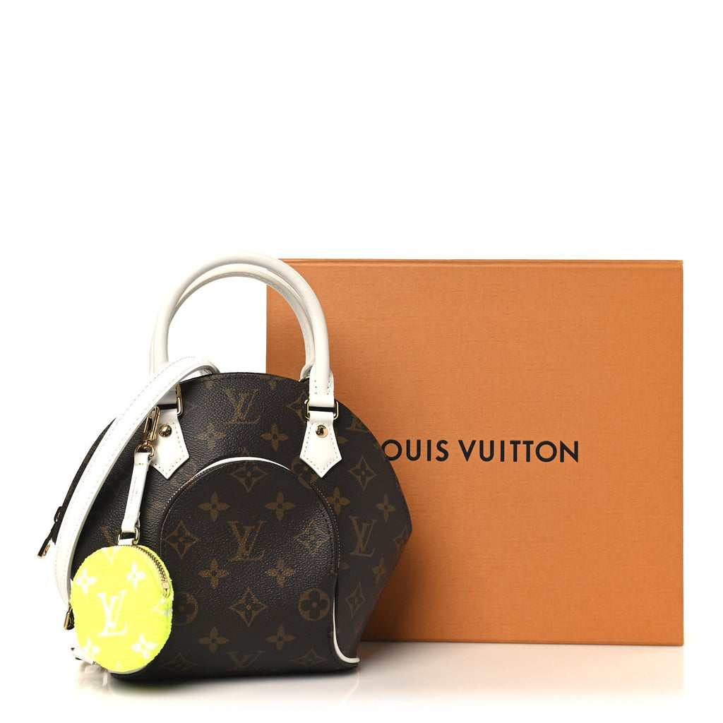Louis Vuitton Monogram LV Match Ellipse BB White