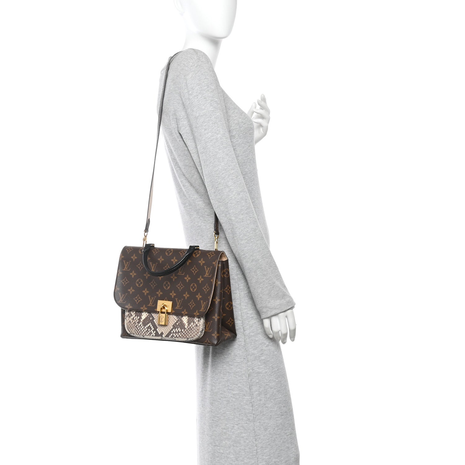 Louis Vuitton Monogram Snakeskin Marignan