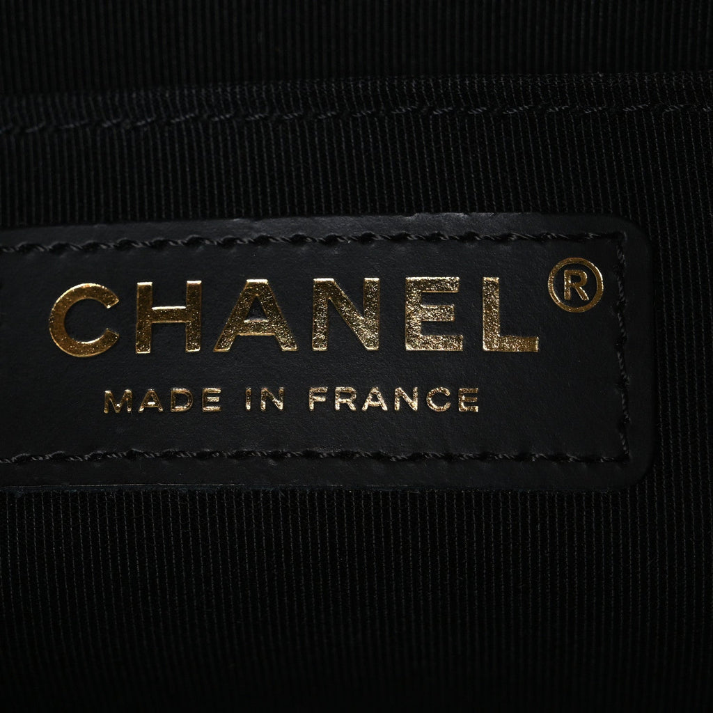 Chanel Caviar Quilted Medium Boy Flap Black