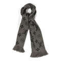 Louis Vuitton Wool Silk Logomania Scarf Verone