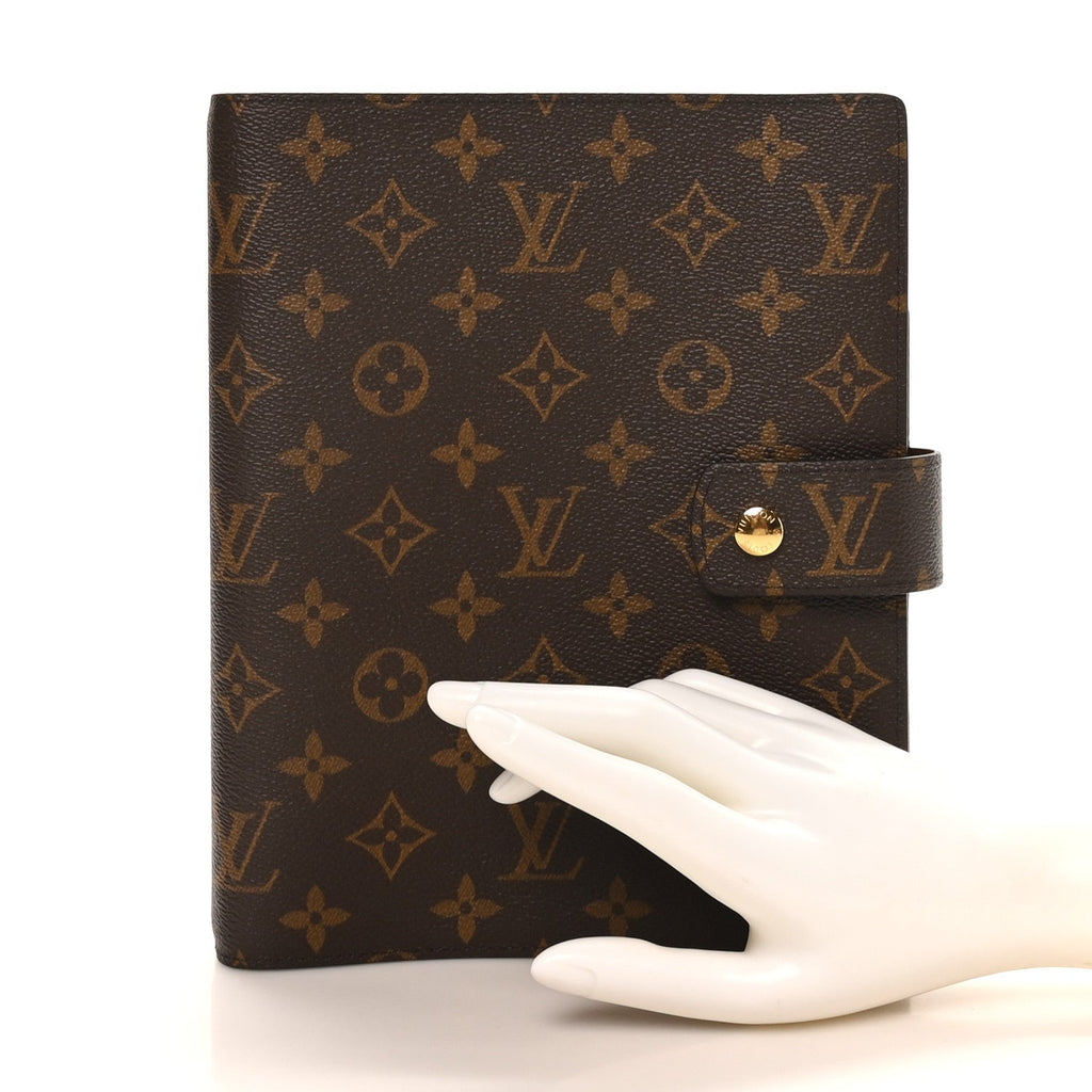 Louis Vuitton Monogram Large Ring Agenda Cover