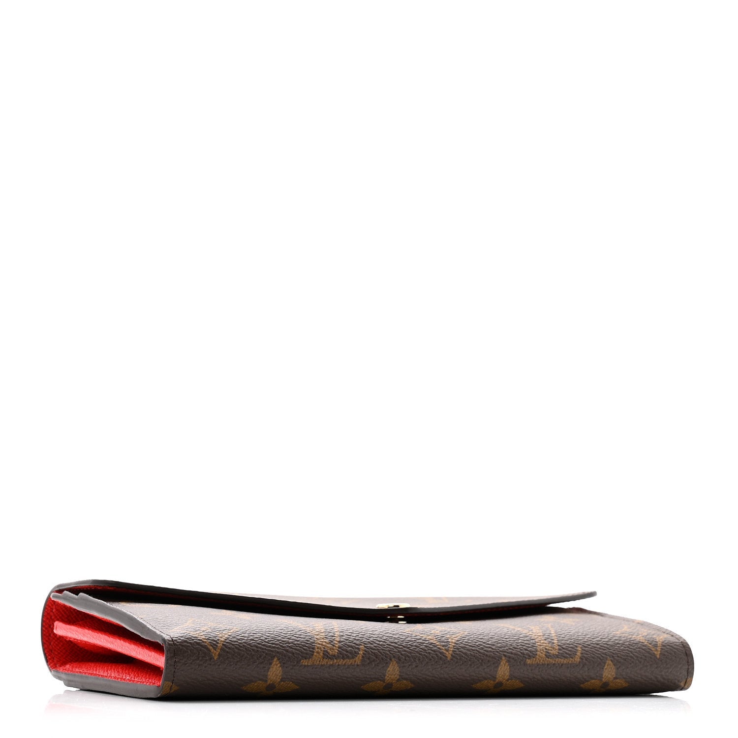 Louis Vuitton Monogram Sarah Wallet NM Coquelicot