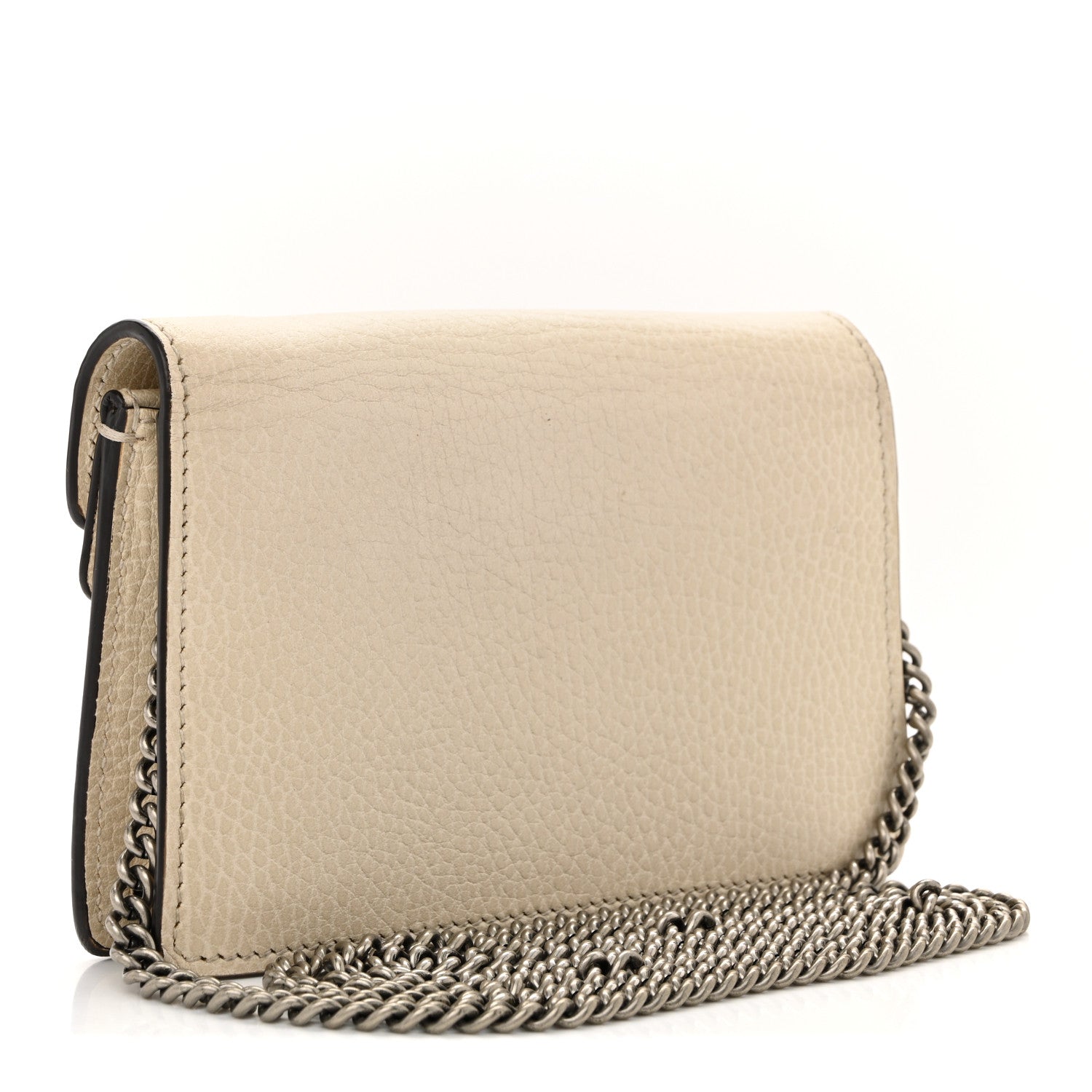 Gucci Dollar Calfskin Crystal Super Mini Dionysus Shoulder Bag Mystic White Black Diamond