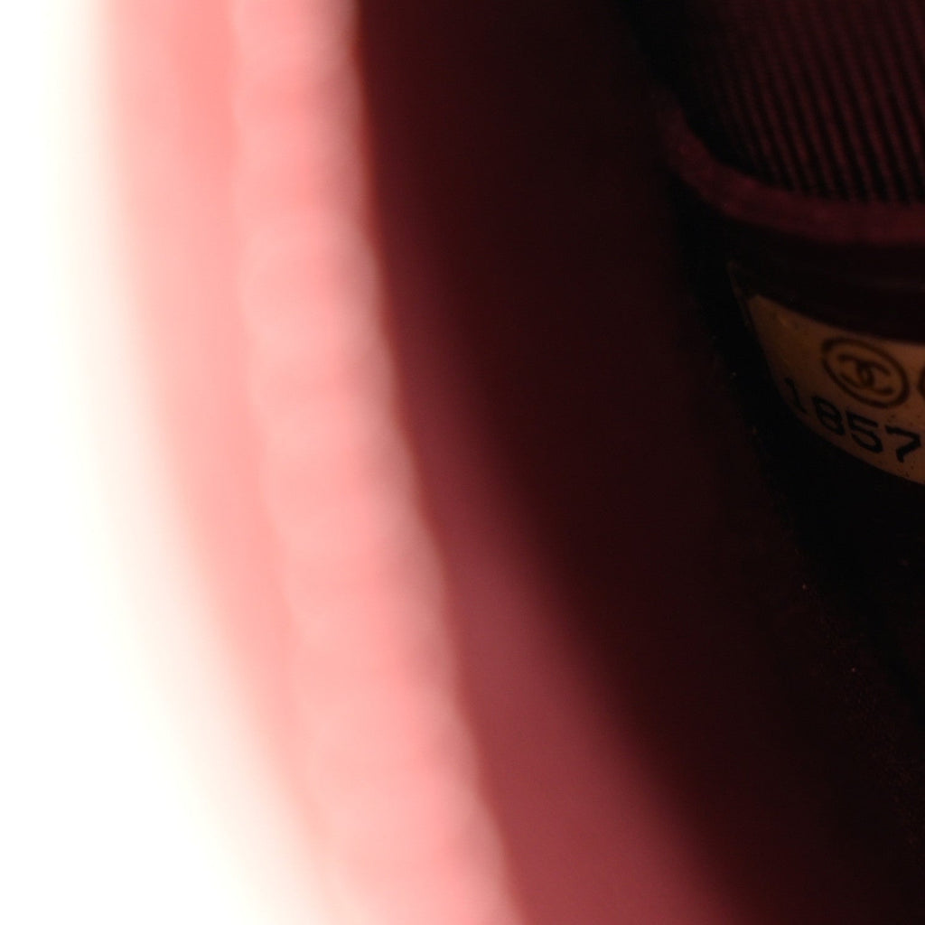 Chanel Lambskin Plexiglass Boy Brick Flap Pink